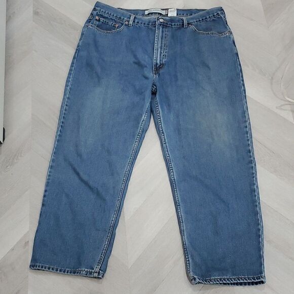 Levis Mens 550 Relaxed Fit Denim Jeans Size 44x30 - Picture 1 of 6